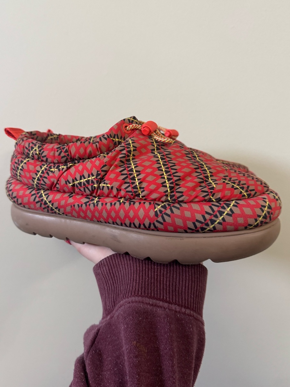 UGG Maxi Heritage braid slip on clogs - Picture 4 of 9